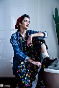 Dare to be original Shooting Editorial Paperbagg Magazine Romantic denim (2)    